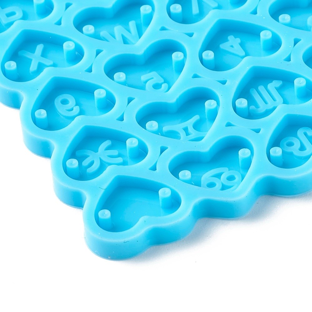 Heart Pendant Silicone Mold