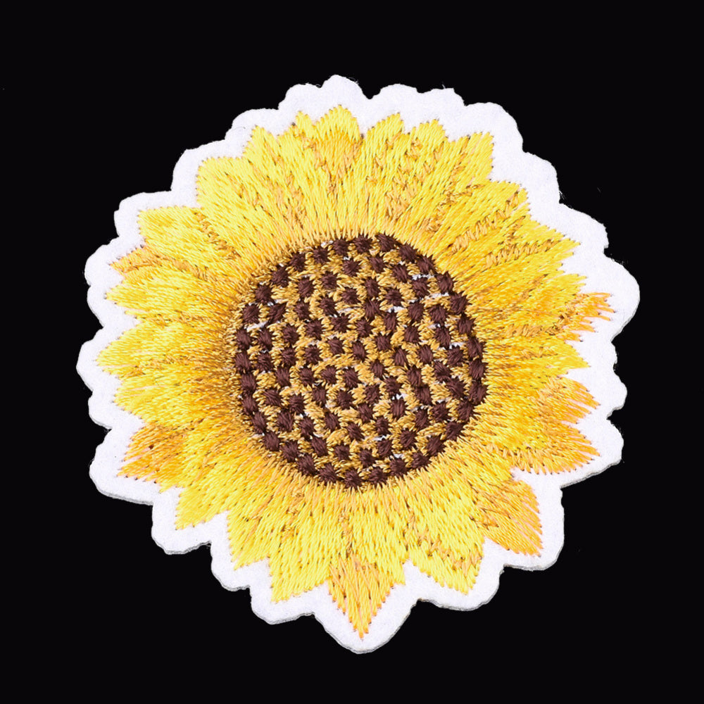 Sunflower Iron On Patch