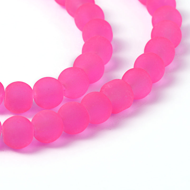 Hot Pink Beads