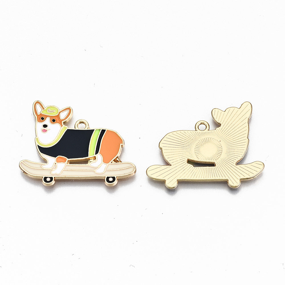 Skater Dog Pendant