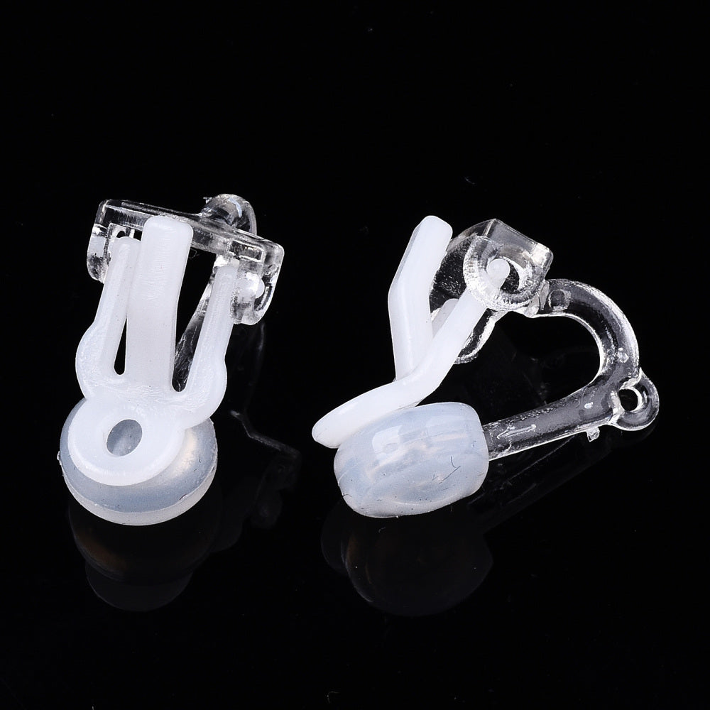 Plastic Clip-on Earring Findings