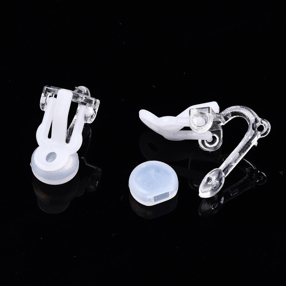 Plastic Clip-on Earring Findings