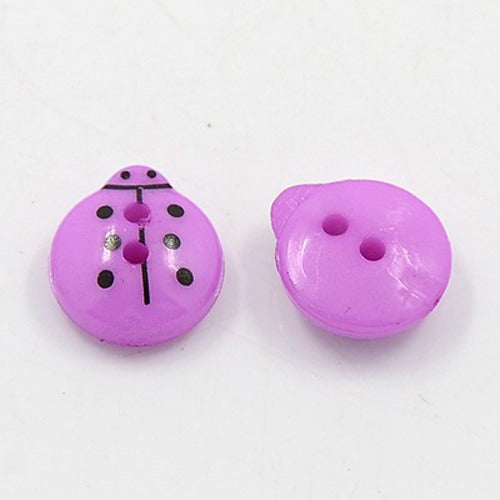 Ladybug Buttons