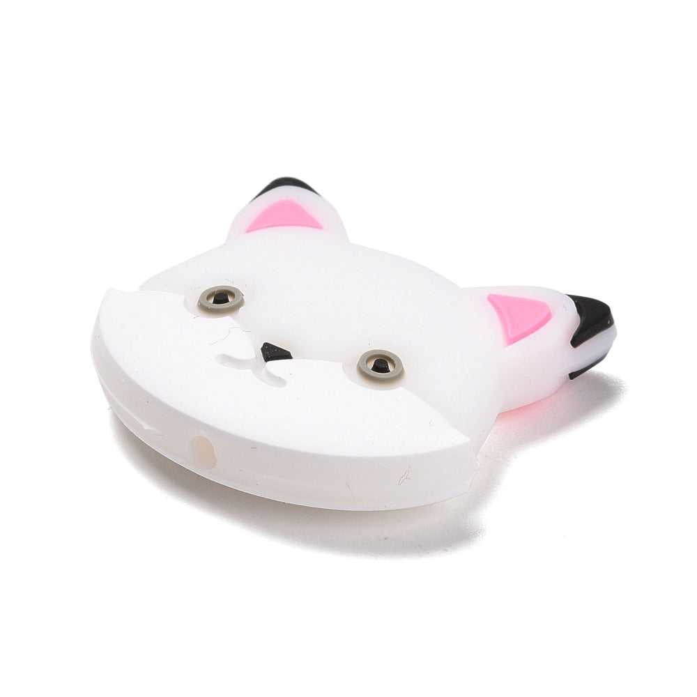 Cat Silicone Bead