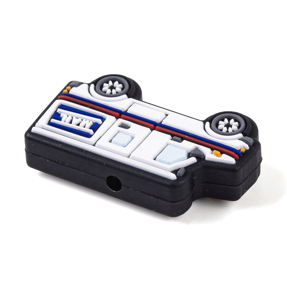 Mail Truck Silicone Bead