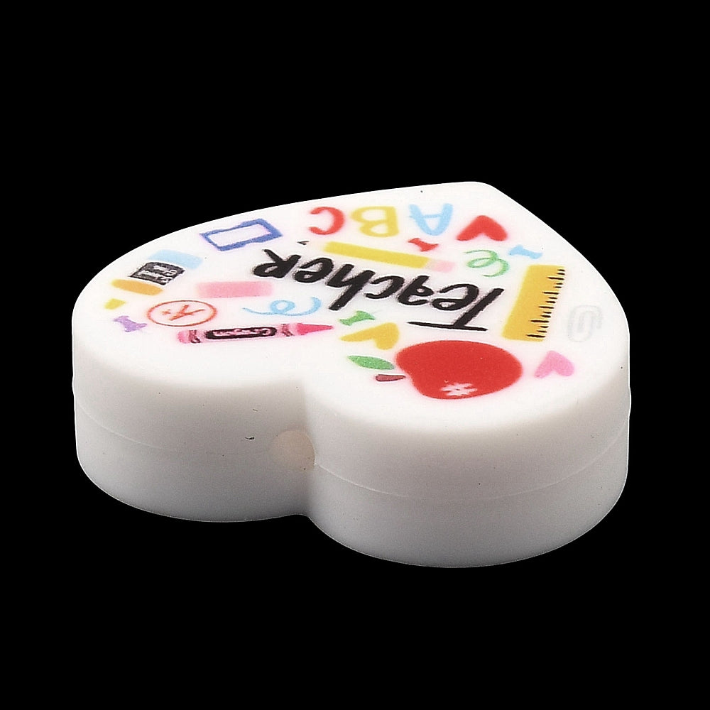 Teacher Silicone Bead