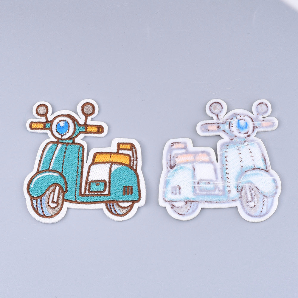 Bike Iron On Patch