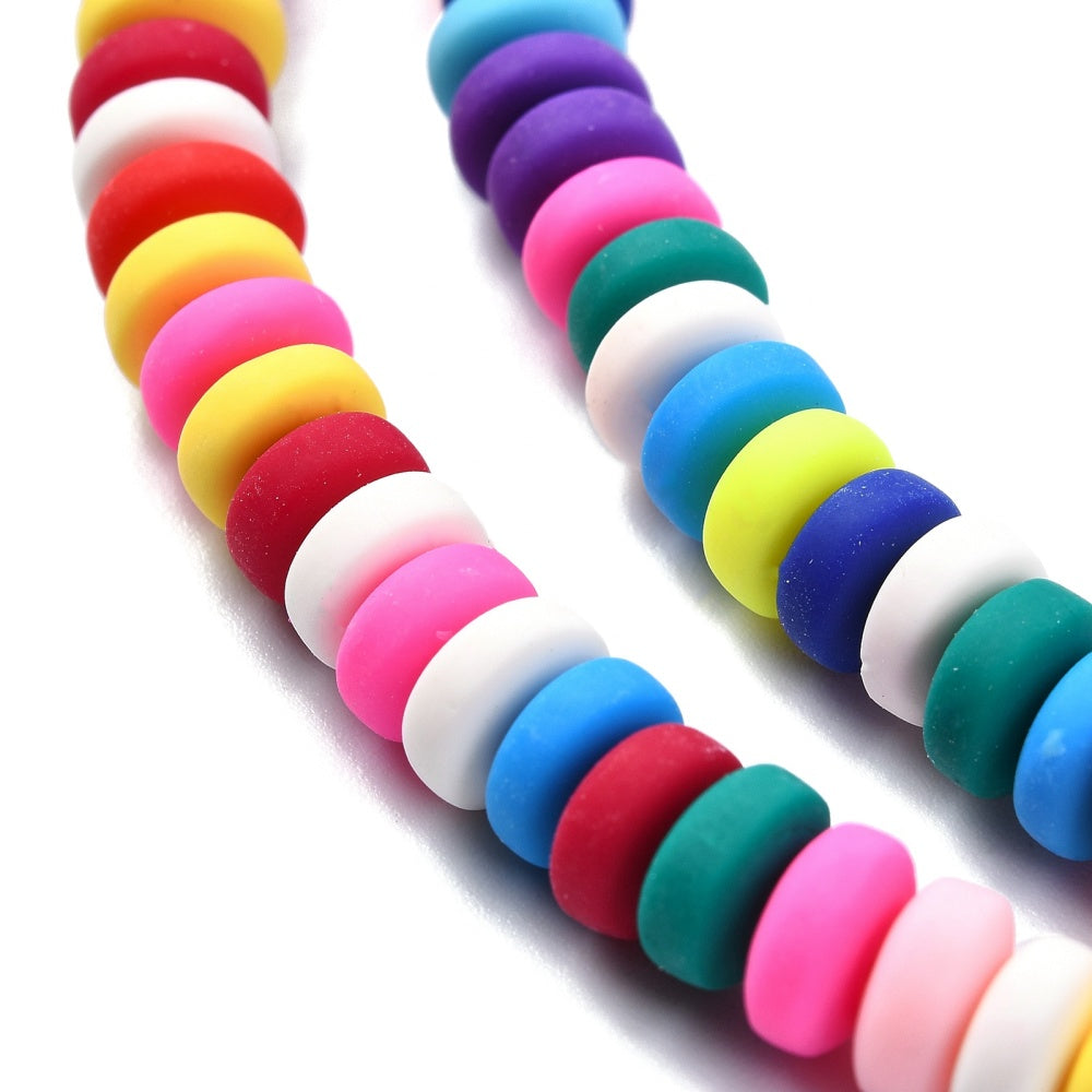 Multi Color Polymer Clay Beads