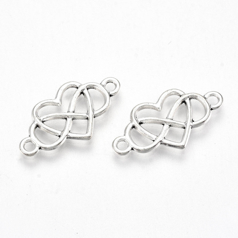 Infinity Heart Link Connector