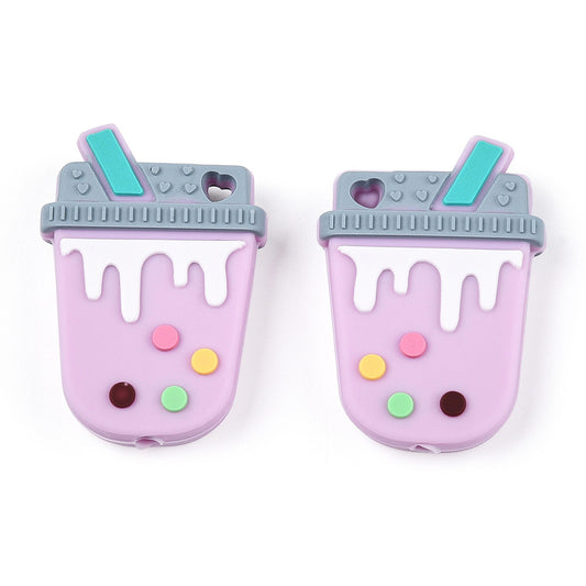 Silicone Drink Focal Bead
