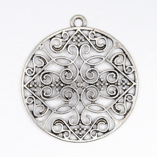 Round Ornate Pendants