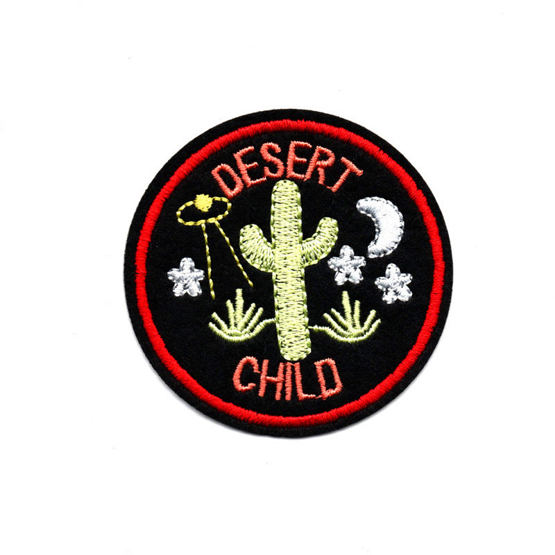Cactus iron On patch