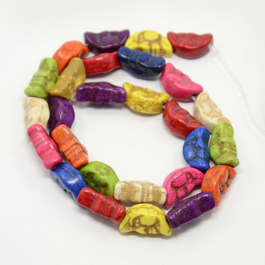 Crescent Moon Beads