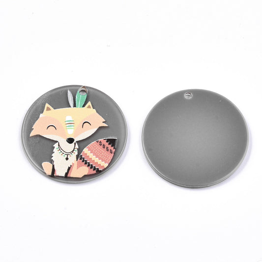 Fox Acrylic Pendant