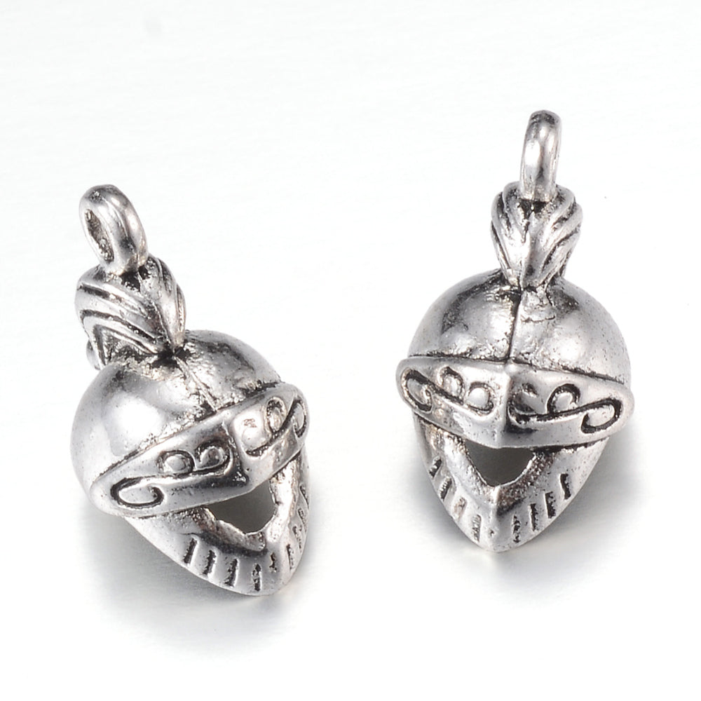 Knight Helmet Charm
