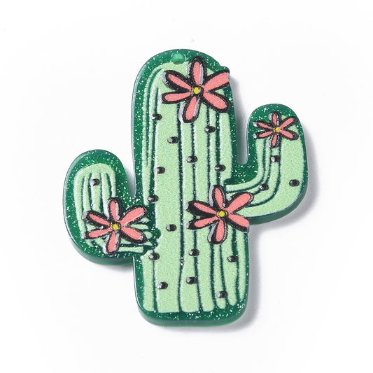 Cactus Acrylic Pendant