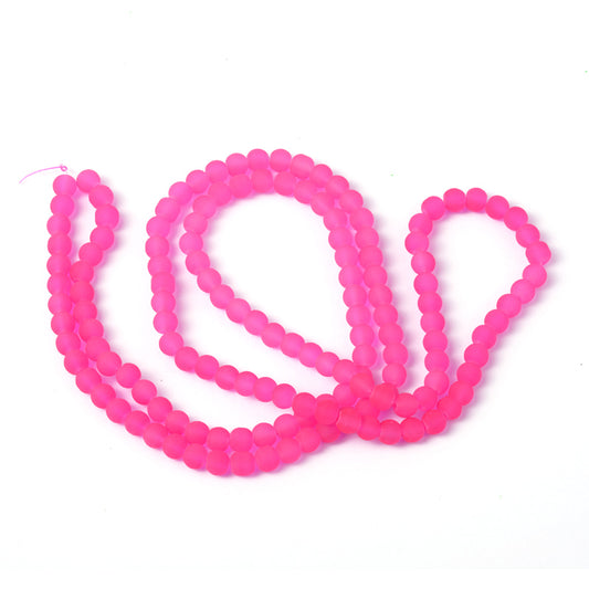 Hot Pink Beads
