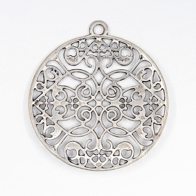 Round Ornate Pendants