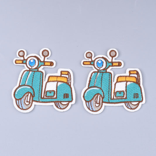 Bike Iron On Patch