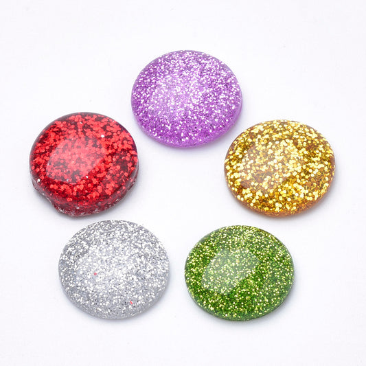 Glitter Cabochon
