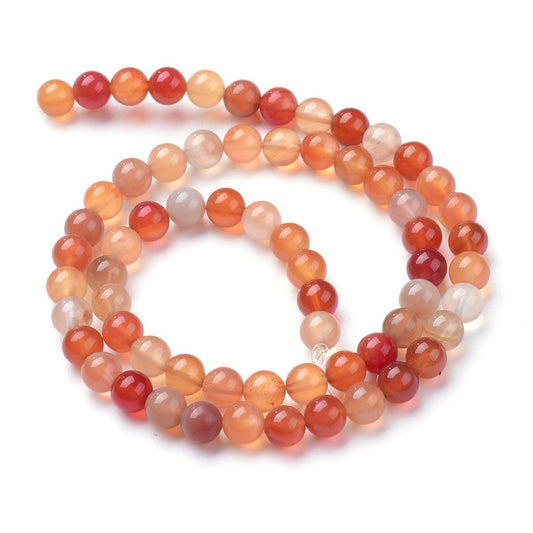 Carnelian Beads 6 mm