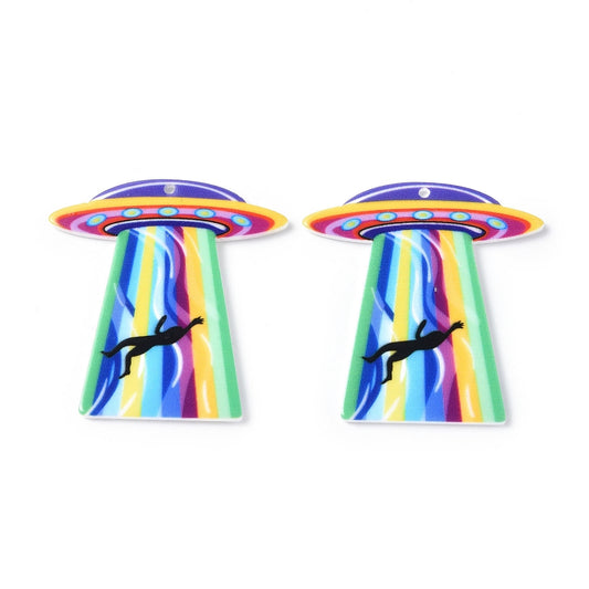 Alien Acrylic Pendant