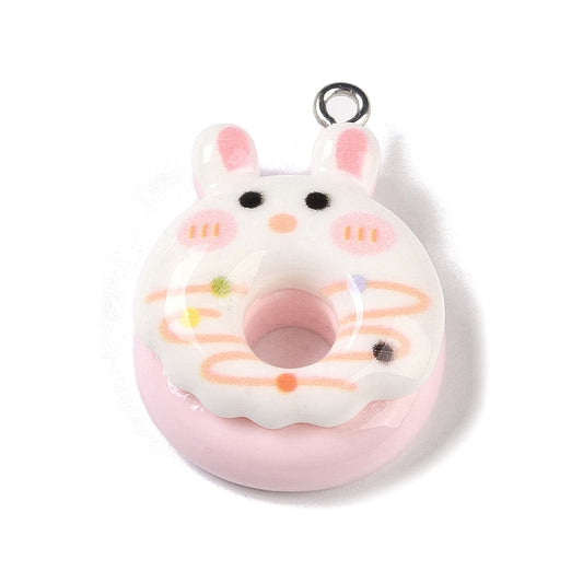 Rabbit Donut Charm