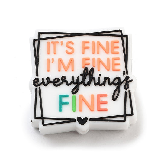Everything Fine Silicone Bead