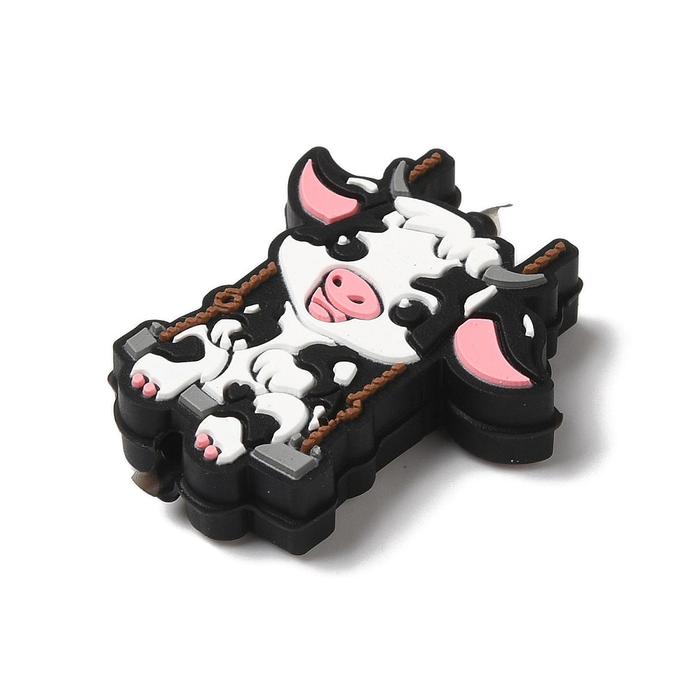 Cow  Calf Silicone Bead