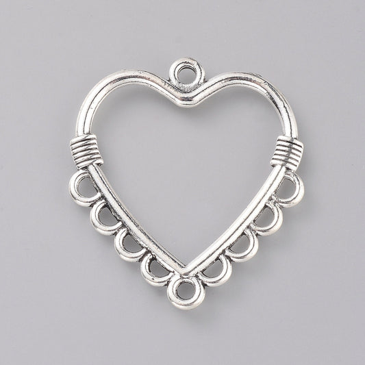 Heart Earring Finding