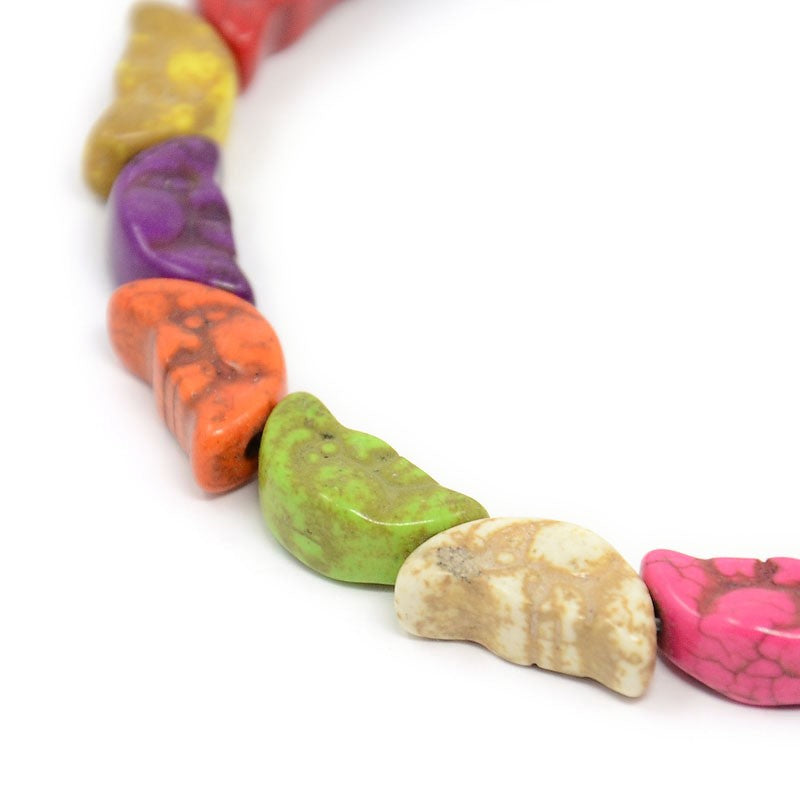 Crescent Moon Beads