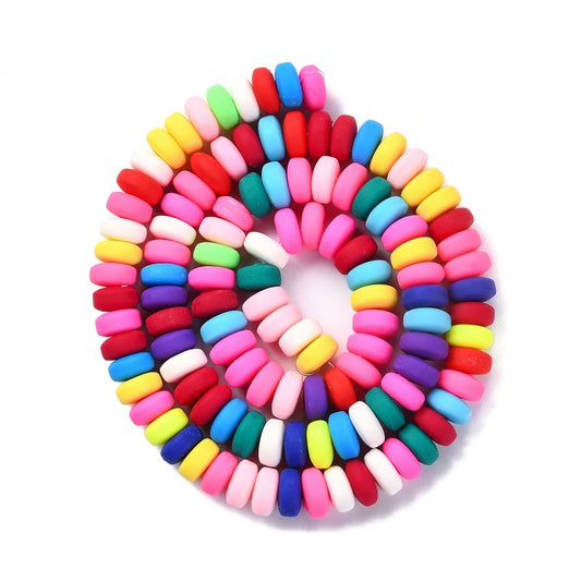 Multi Color Polymer Clay Beads