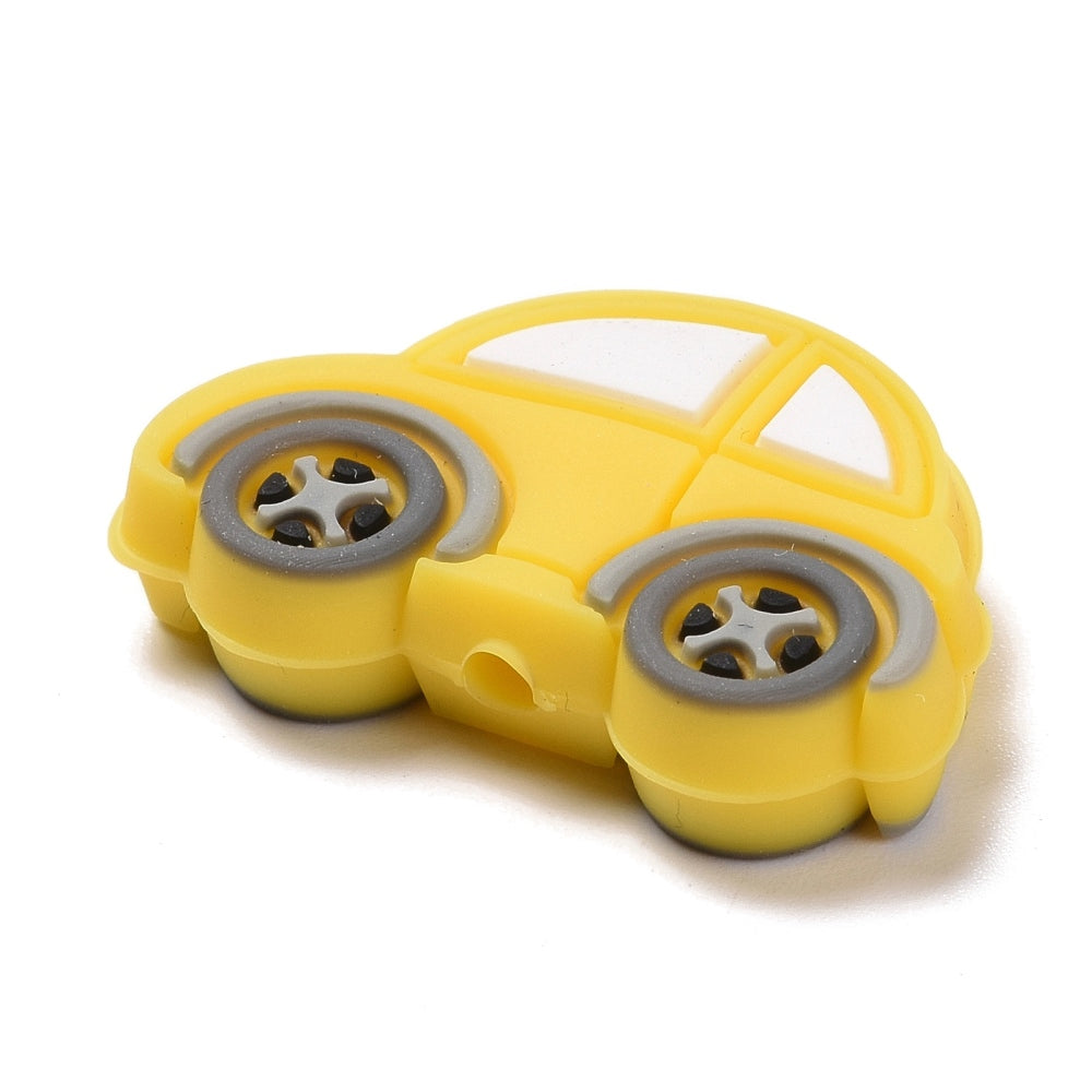 Silicone Car Focal Bead
