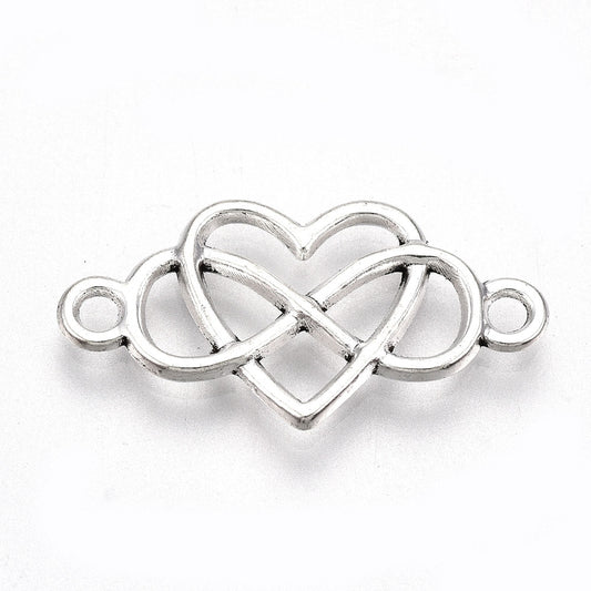 Infinity Heart Link Connector