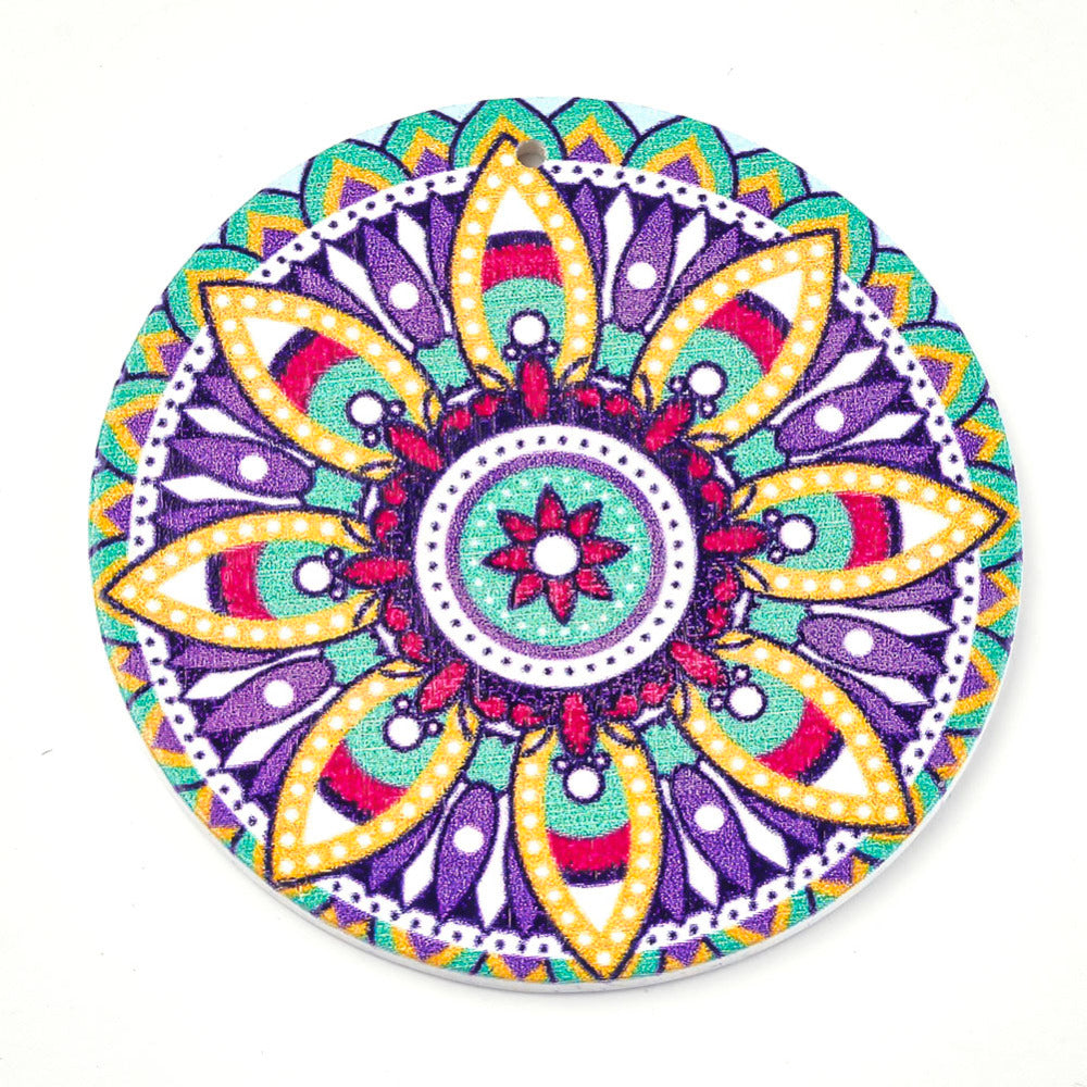 Painted Wooden Pendants