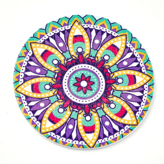 Painted Wooden Pendants