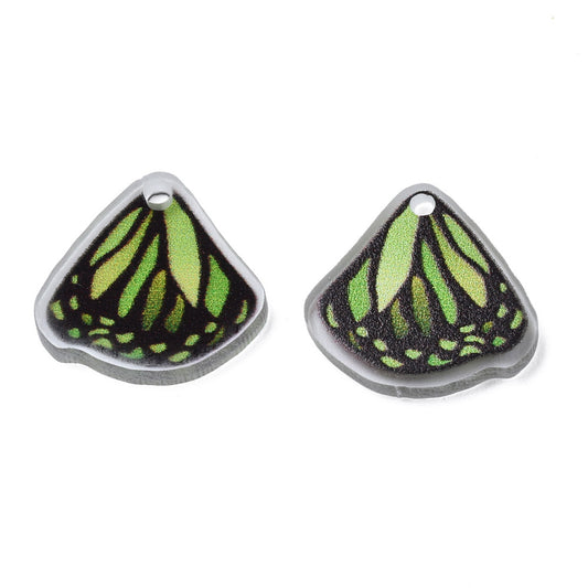 Green Butterfly Wings