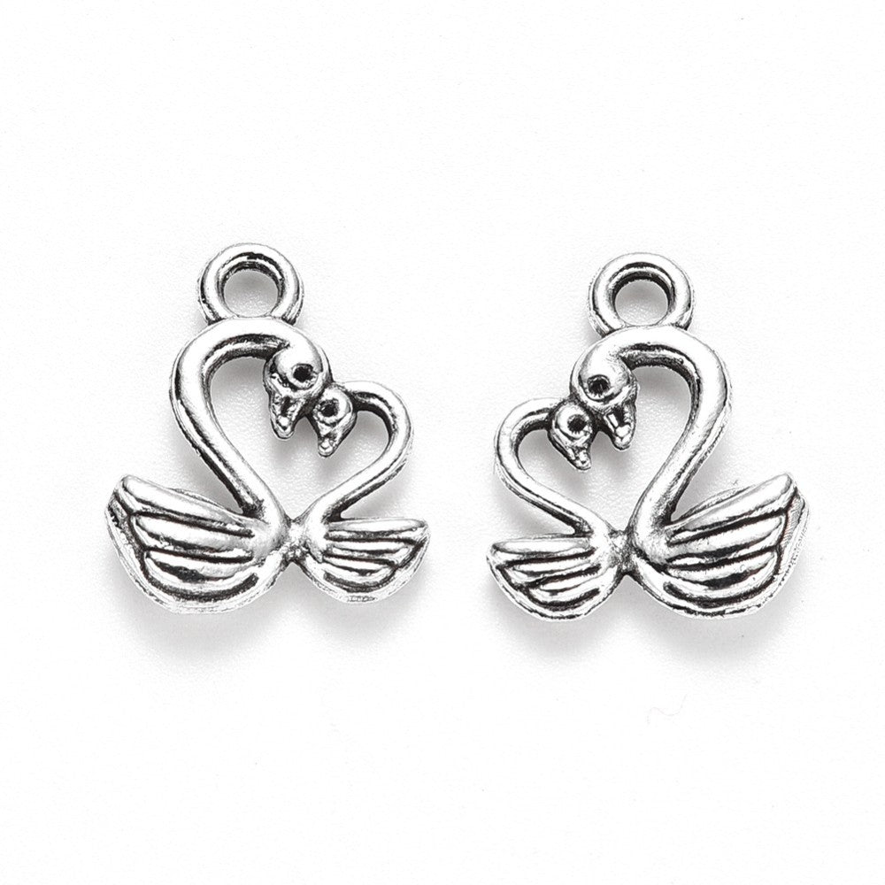 Swan Love Charms